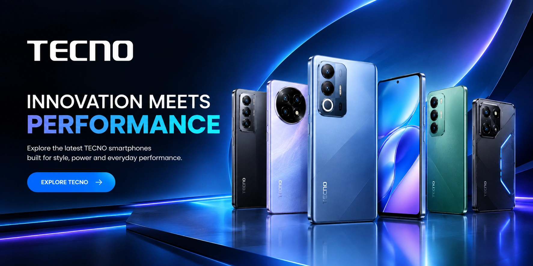 Techno Banner — Mobile Zone Sialkot