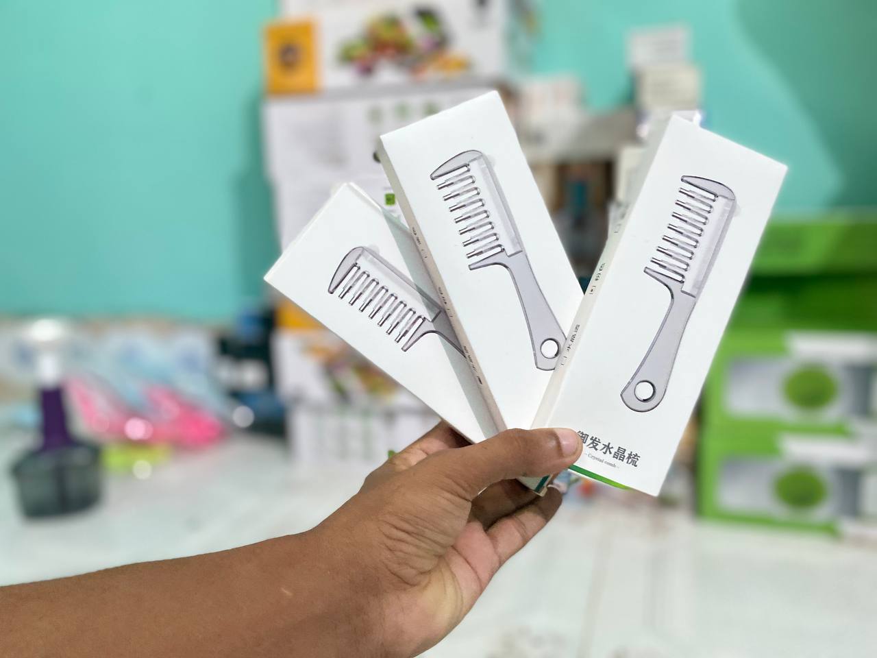Hair Oil Applicator Comb