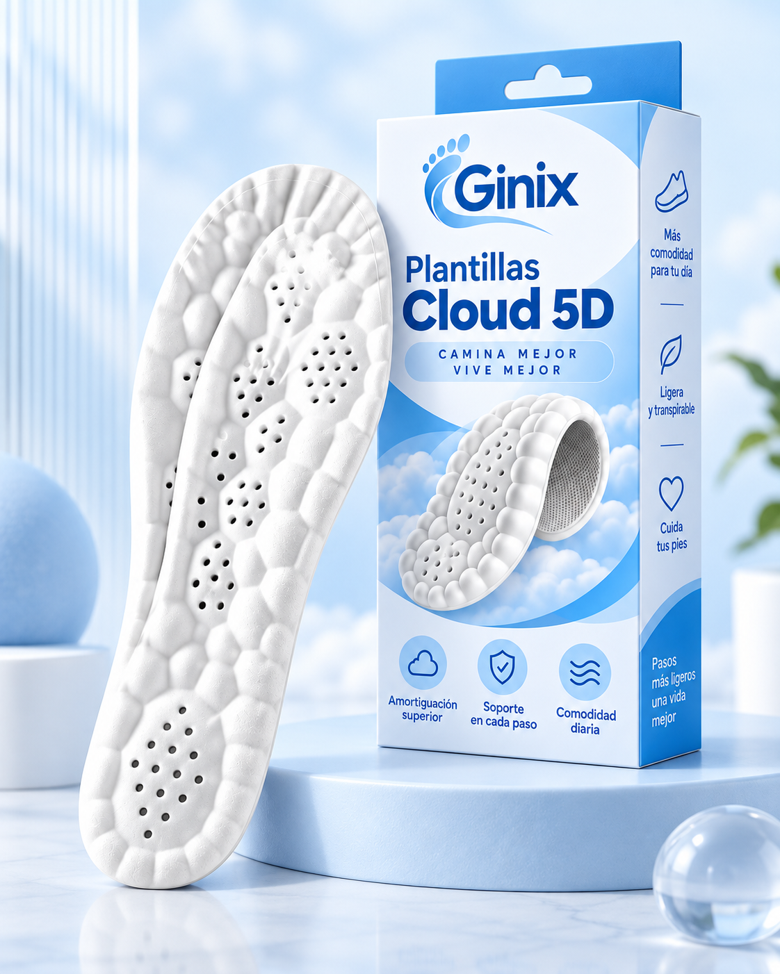 Ginix Cloud 5D - Hero principal