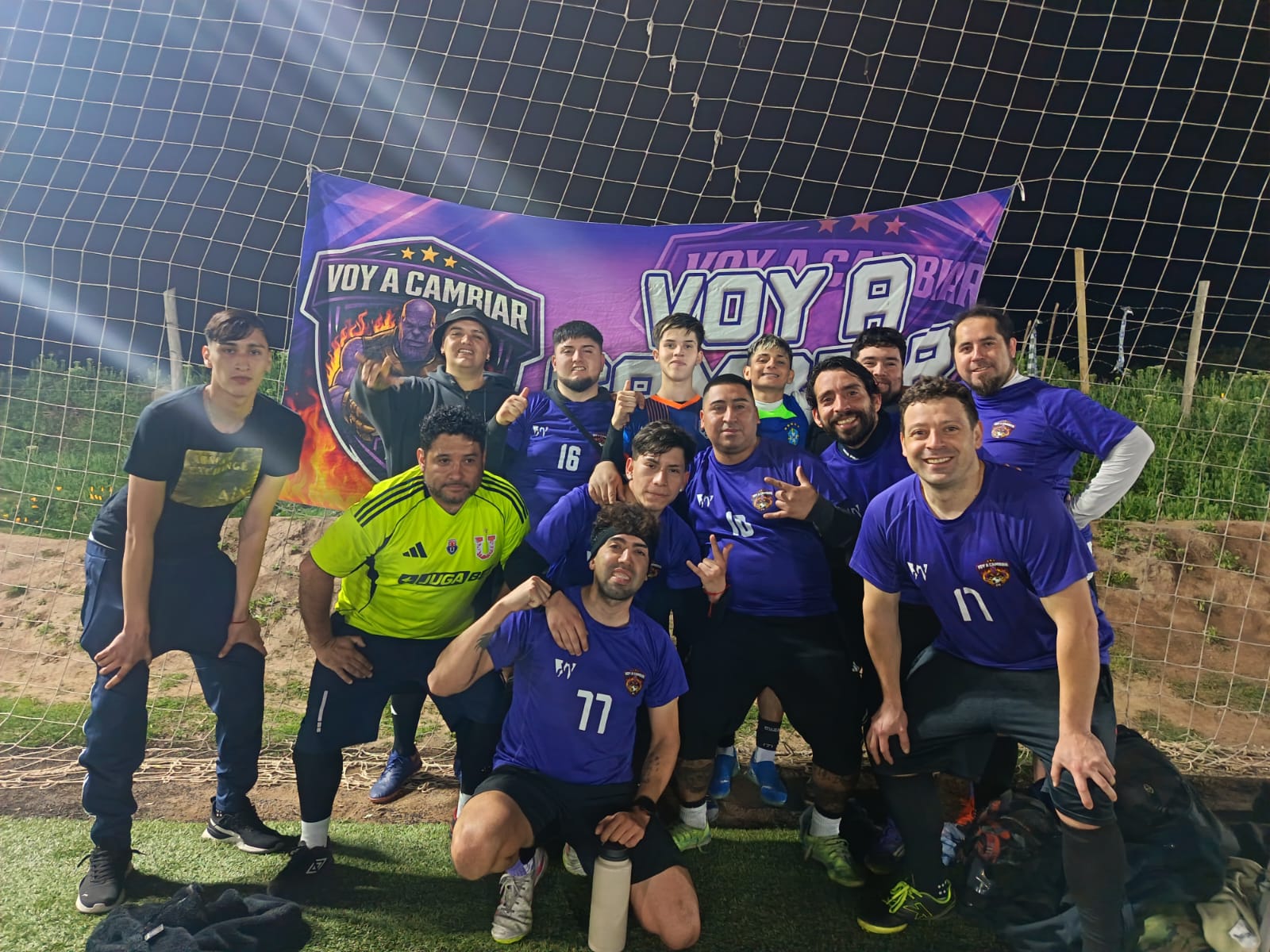 ¡Revancha consumada y proyección a futuro! Voy A Cambiar FC vence a Baltilokos de visita y afina el Torneo Relámpago