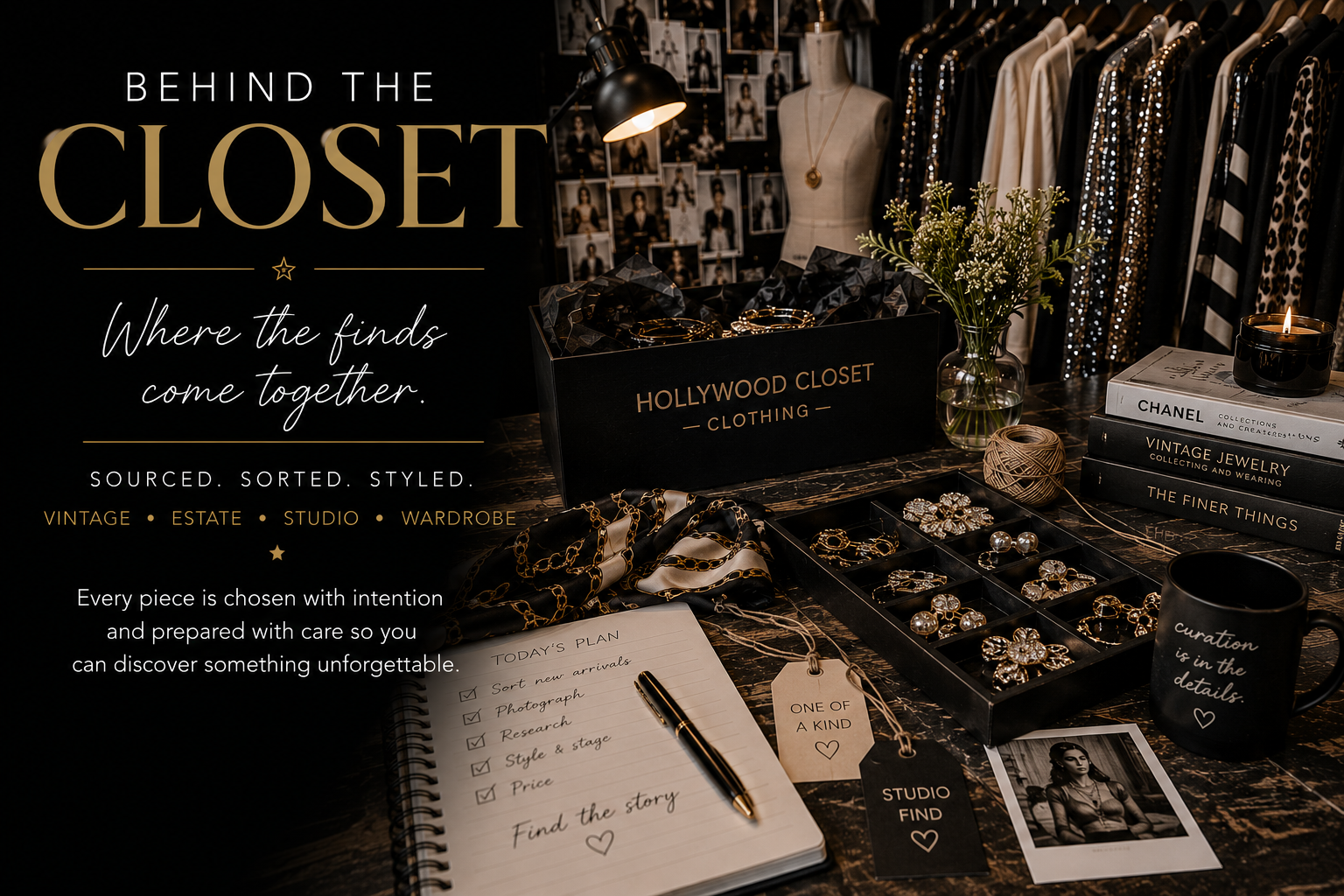 Behind the Closet - sourced, sorted and styled
