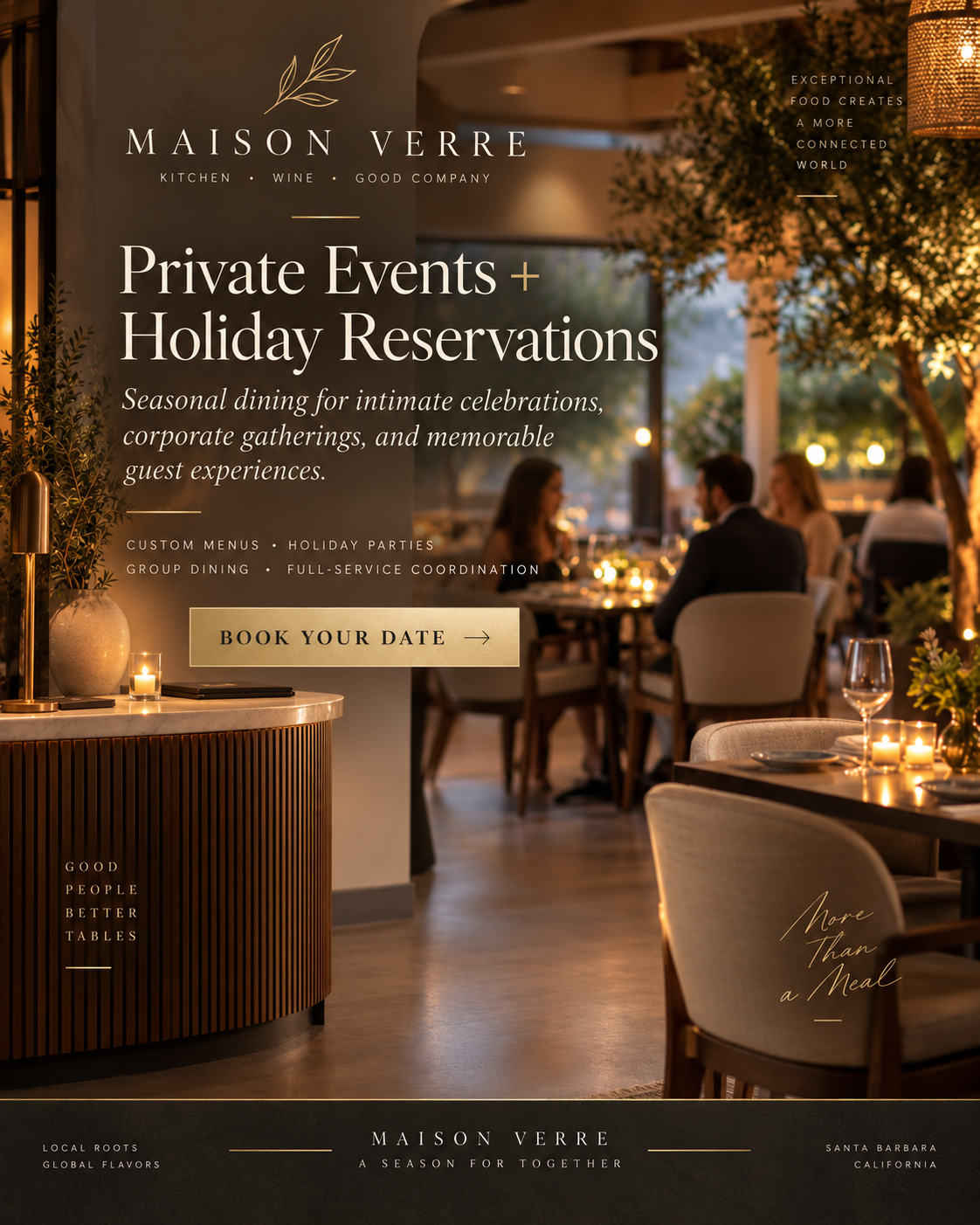 Food and hospitality marketing sample