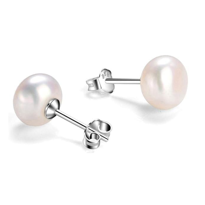 Classic Pearl Stud Earrings