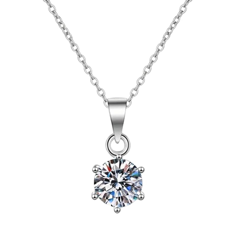 Swiss Zirconia Solitaire Necklace
