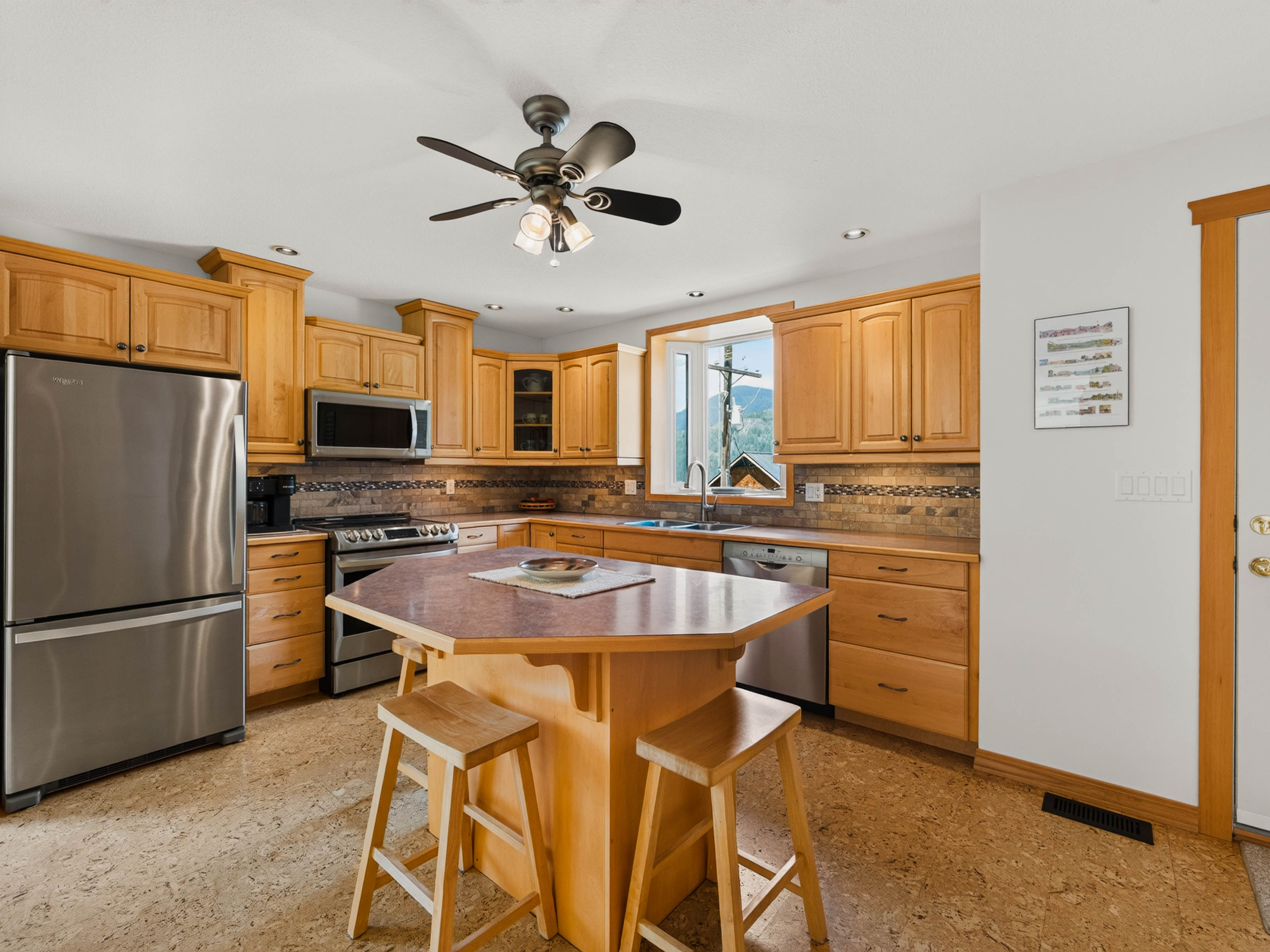 Kitchen at 1007 Hoover Street Nelson BC