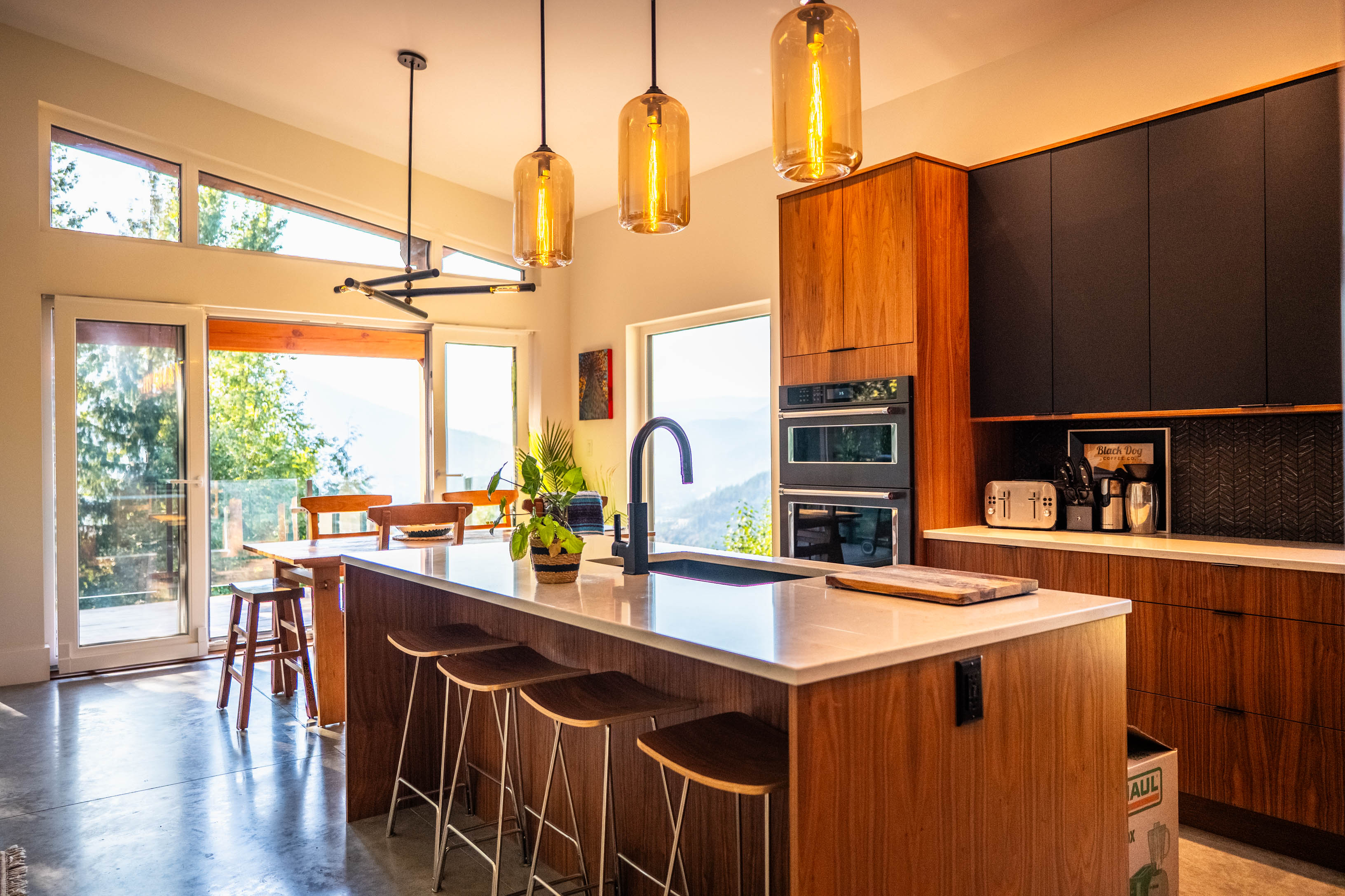Custom kitchen at 1409 Ash Street