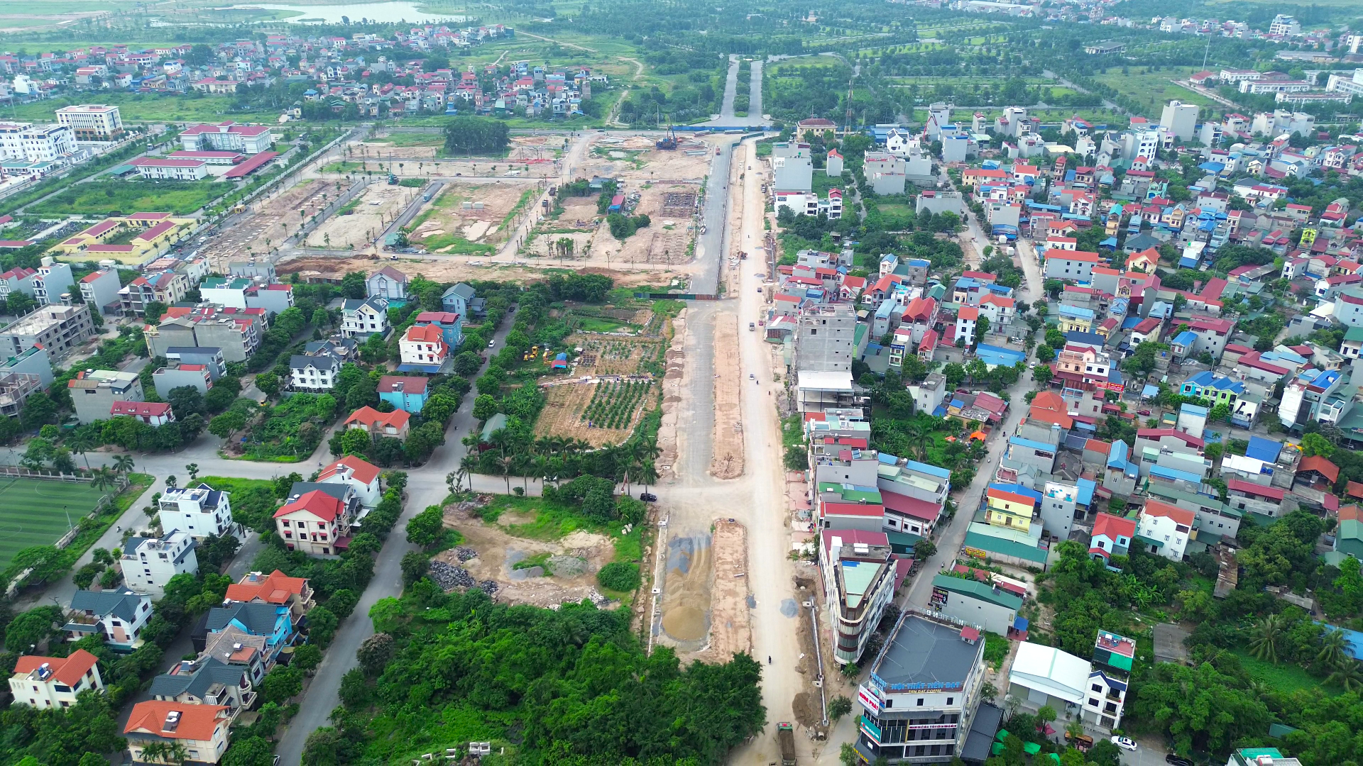 Dự án nằm trên trục đường Đỗ Chính- Mỹ Hào