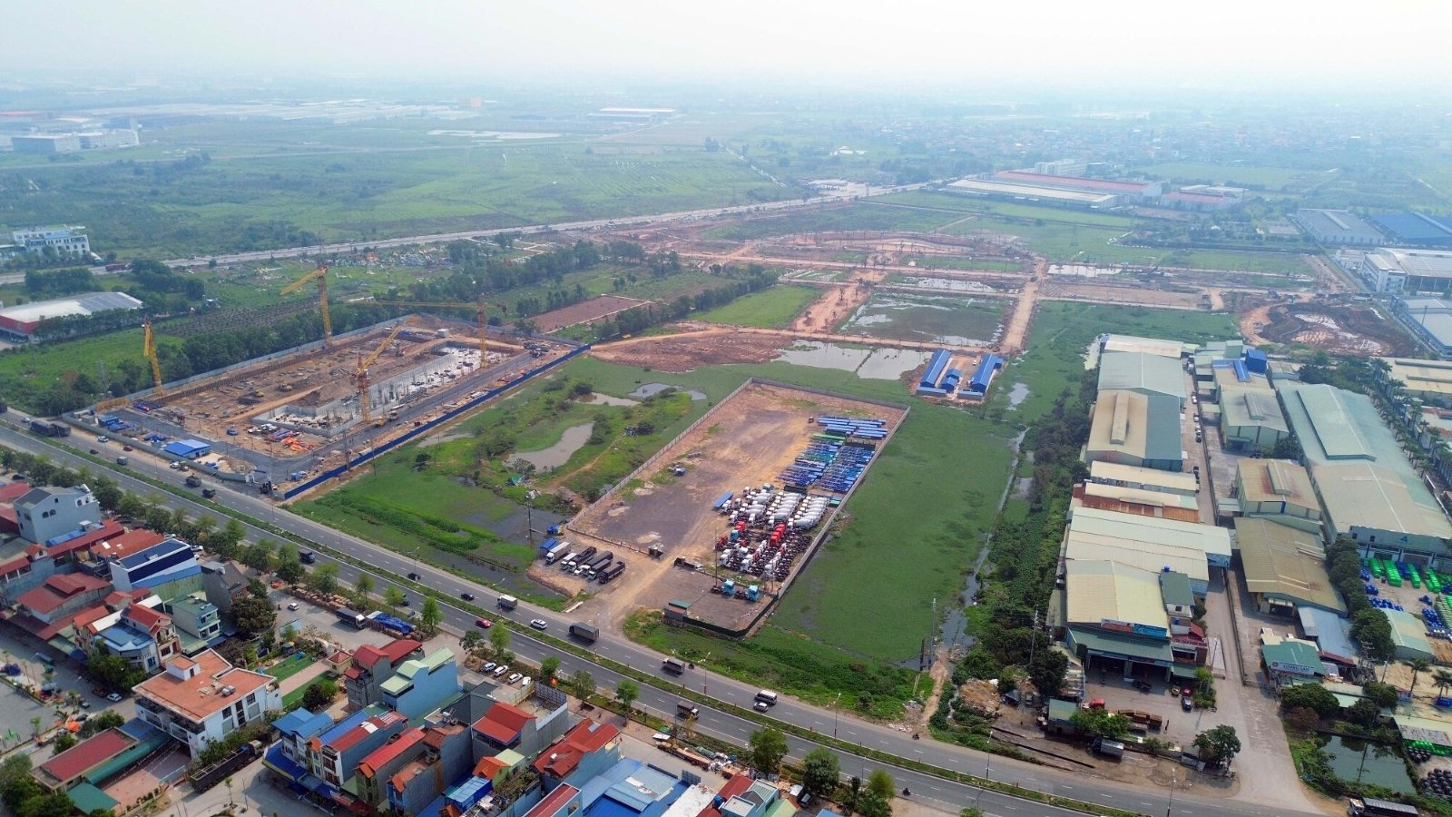 Tiến độ thi công thần tốc