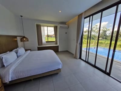 DISEWAKAN VILLA MODERN FULL FURNISHED DI UBUD - Thumbnail 7