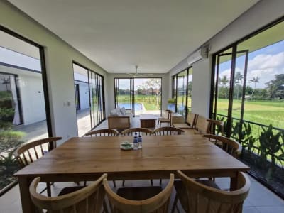 DISEWAKAN VILLA MODERN FULL FURNISHED DI UBUD - Thumbnail 4