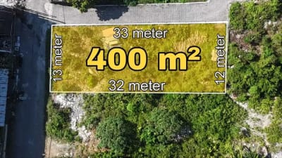 Tanah View Laut Dekat Pantai Lingkungan Villa Ungasan Uluwatu - Thumbnail 1