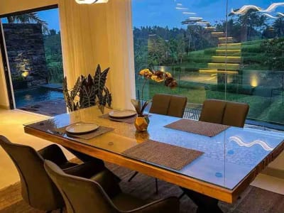 new villa for sale with rice field view in Ubud - Thumbnail 7
