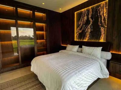 new villa for sale with rice field view in Ubud - Thumbnail 10
