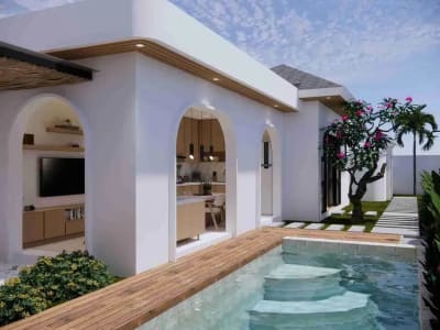 VILLA DENGAN TANAH 250M2 AREA PECATU ULUWATU - Thumbnail 8