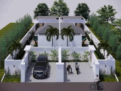 VILLA DENGAN TANAH 250M2 AREA PECATU ULUWATU - Thumbnail 6