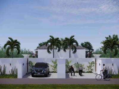 VILLA DENGAN TANAH 250M2 AREA PECATU ULUWATU - Thumbnail 4