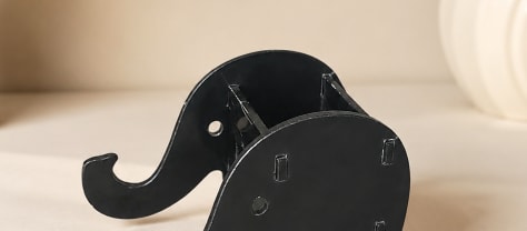 Elephant Wooden Mobile Phone Stand