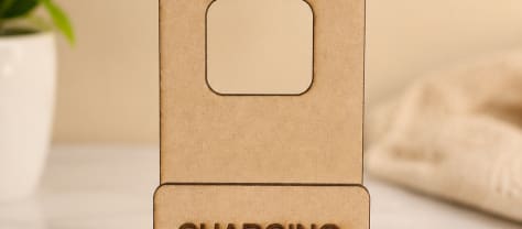Wooden Phone Charging Stand