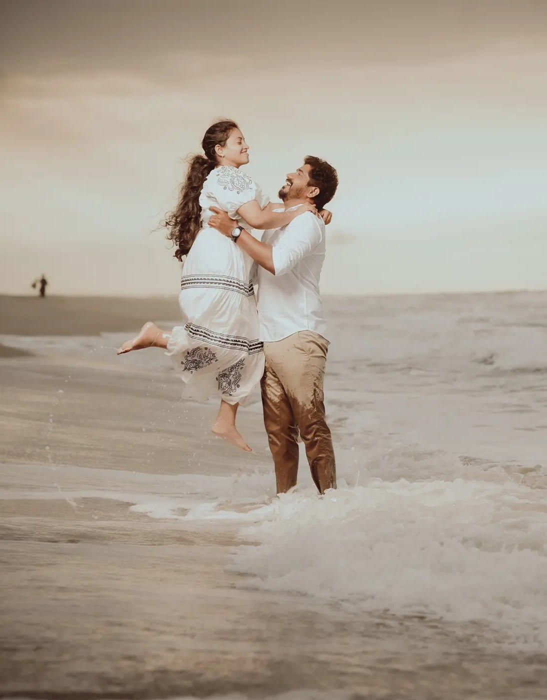 Wedding Couple Portrait in Madurai