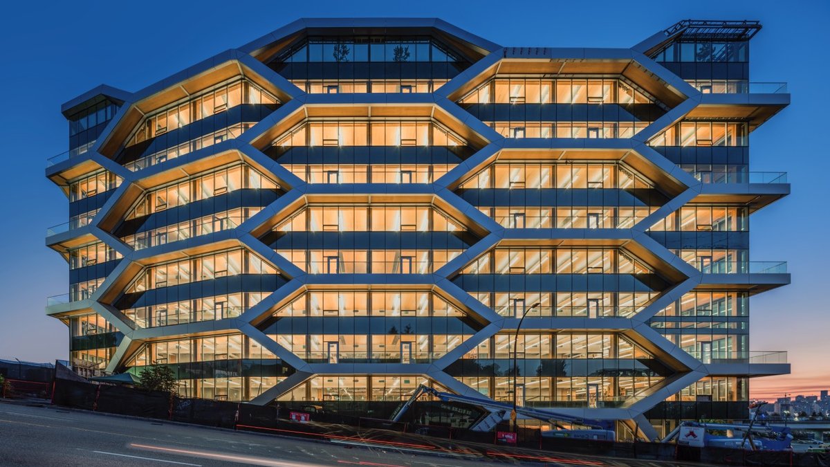 Vancouver's Hive showcases dynamic low‑carbon timber exoskeleton - timber exoskeleton