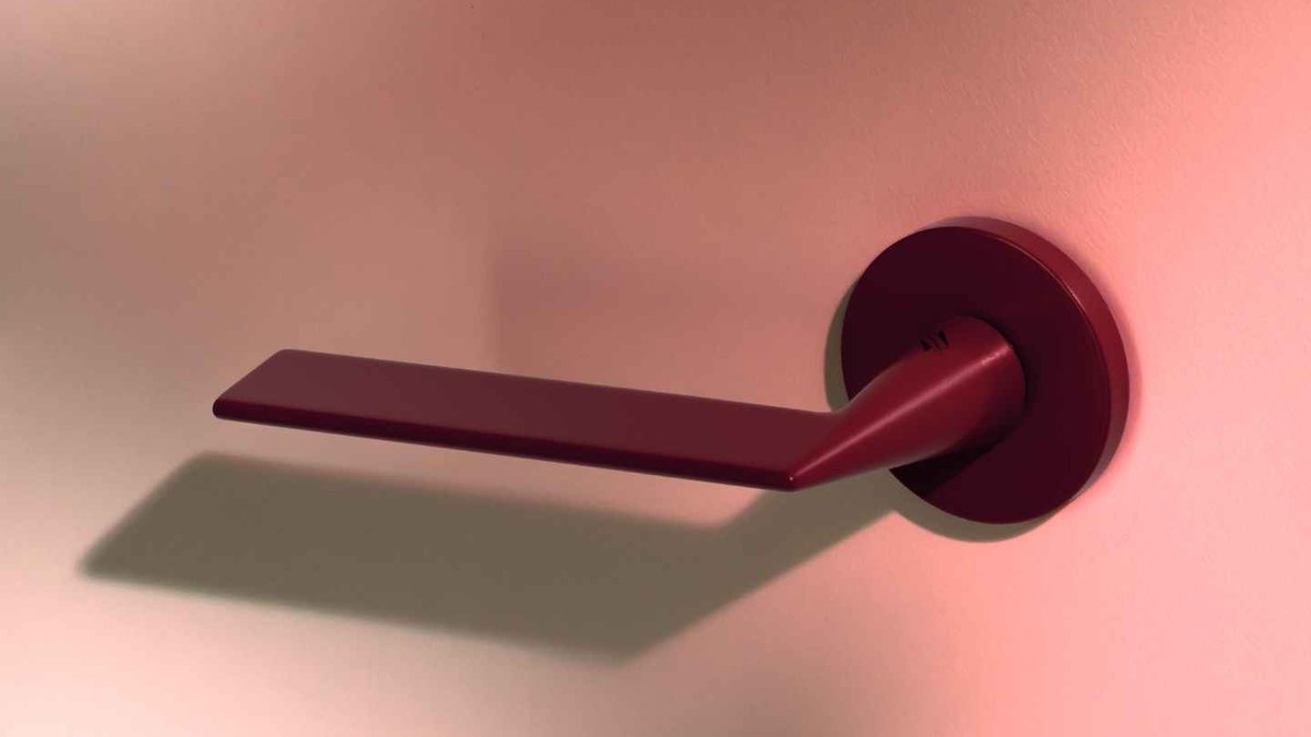 Alberto Meda Simplifies Door Handle with Laconica Alberto Meda Simplifies Door Handle with Laconica - laconica door handle