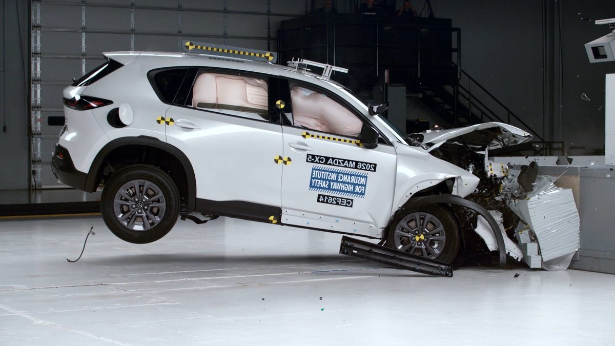 Mazda CX-5 Secures IIHS Top Safety Pick 2026