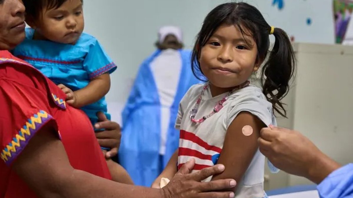 Global drop in unvaccinated kids faces funding risk Global drop in unvaccinated kids faces funding risk - unvaccinated kids