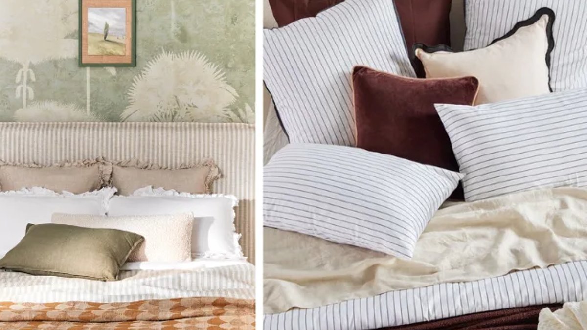 3 colour palettes that make striped bedding work 3 colour palettes that make striped bedding work - striped bedding
