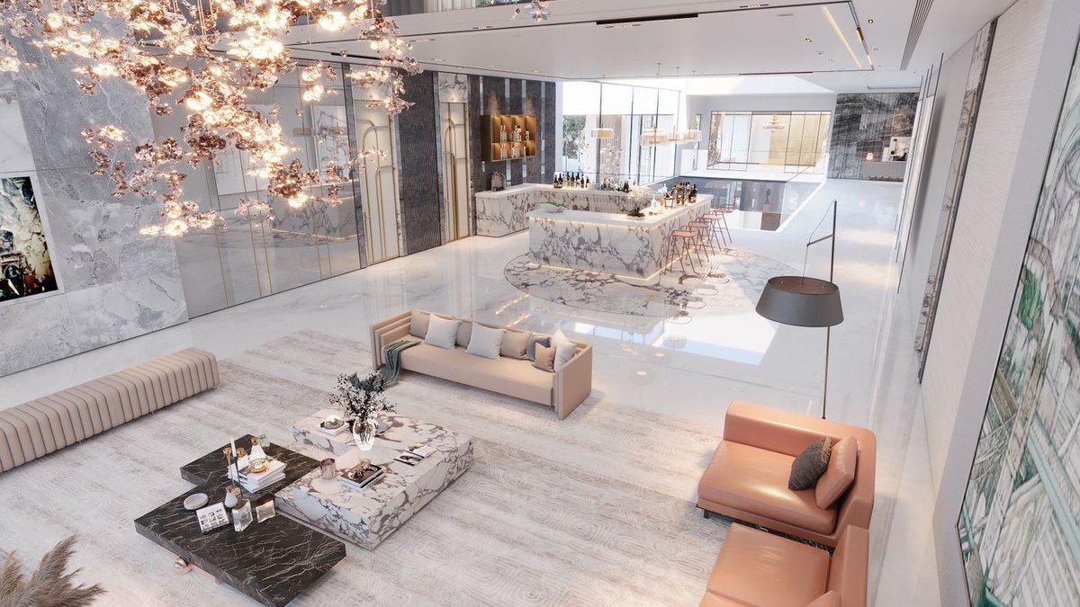 Luxury apartment in Muscat showcases bold design Luxury apartment in Muscat showcases bold design - luxury apartment