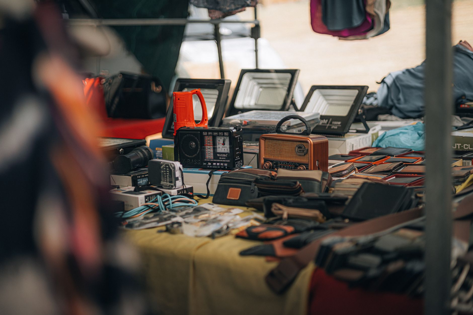 Designers Hunt Vintage Outdoor Items at Thrift Stores