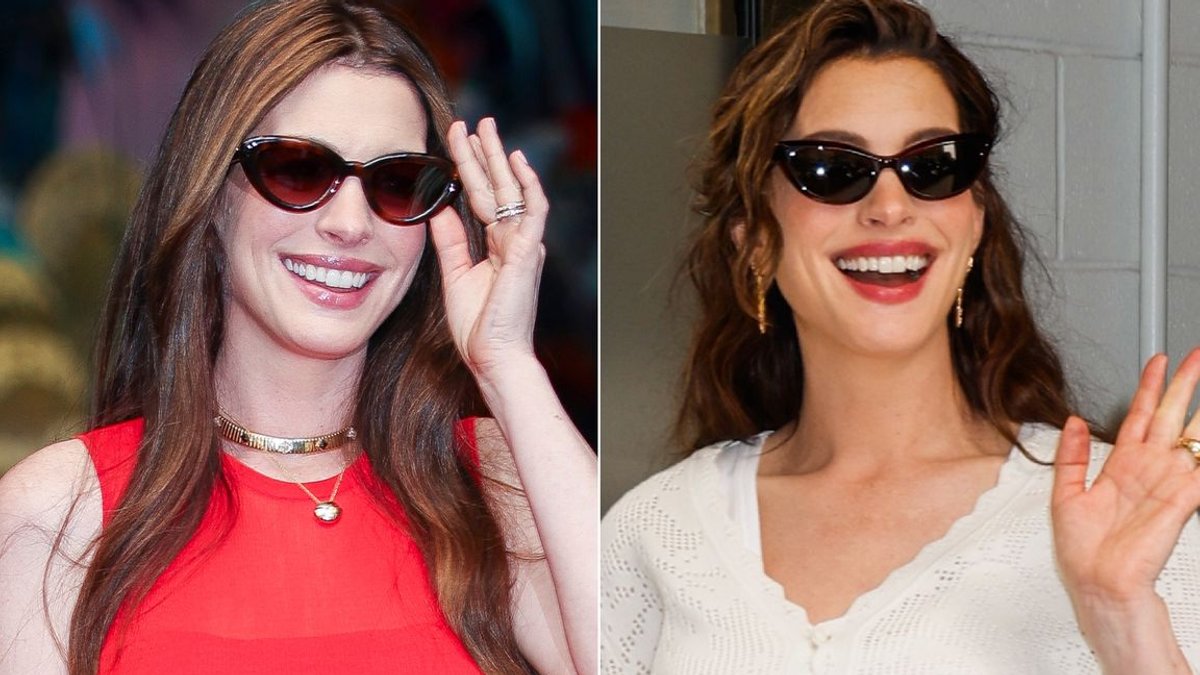 Anne Hathaway Adopts Cozy Heels in Two Shades