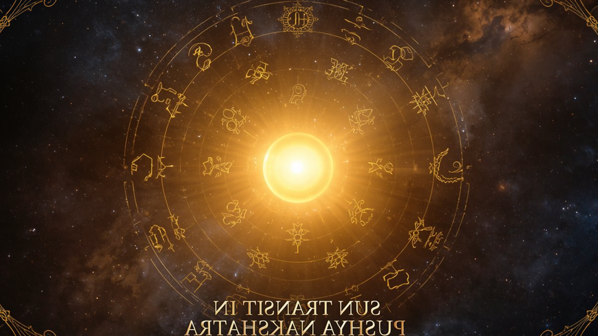 Sun Enters Pushya Nakshatra Brings Good Luck Sun Enters Pushya Nakshatra Brings Good Luck - sun transit