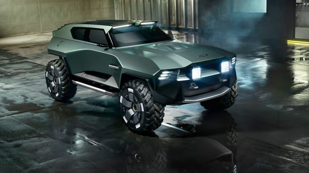 Aston Martin unveils unreal V12 off‑roader - aston martin v12
