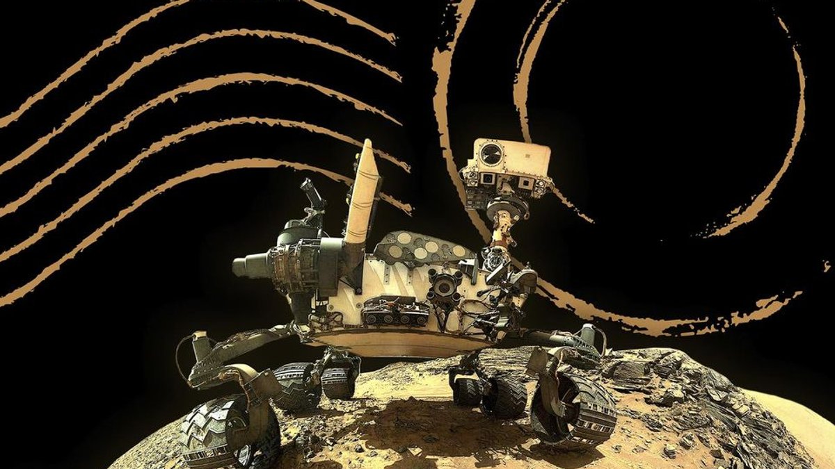 Martian Rover Delivers Poetic Postcard to Engineers - martian rover