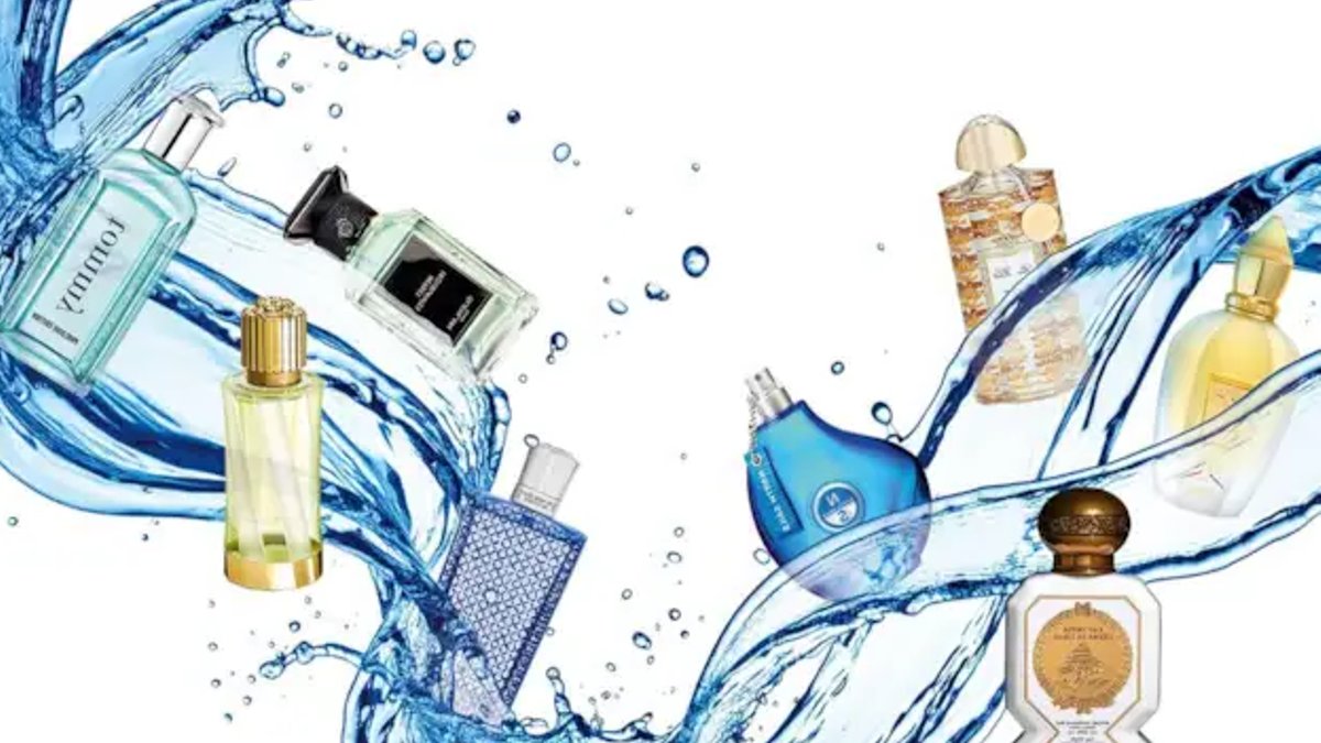 Summer scents of sea and citrus - summer scents