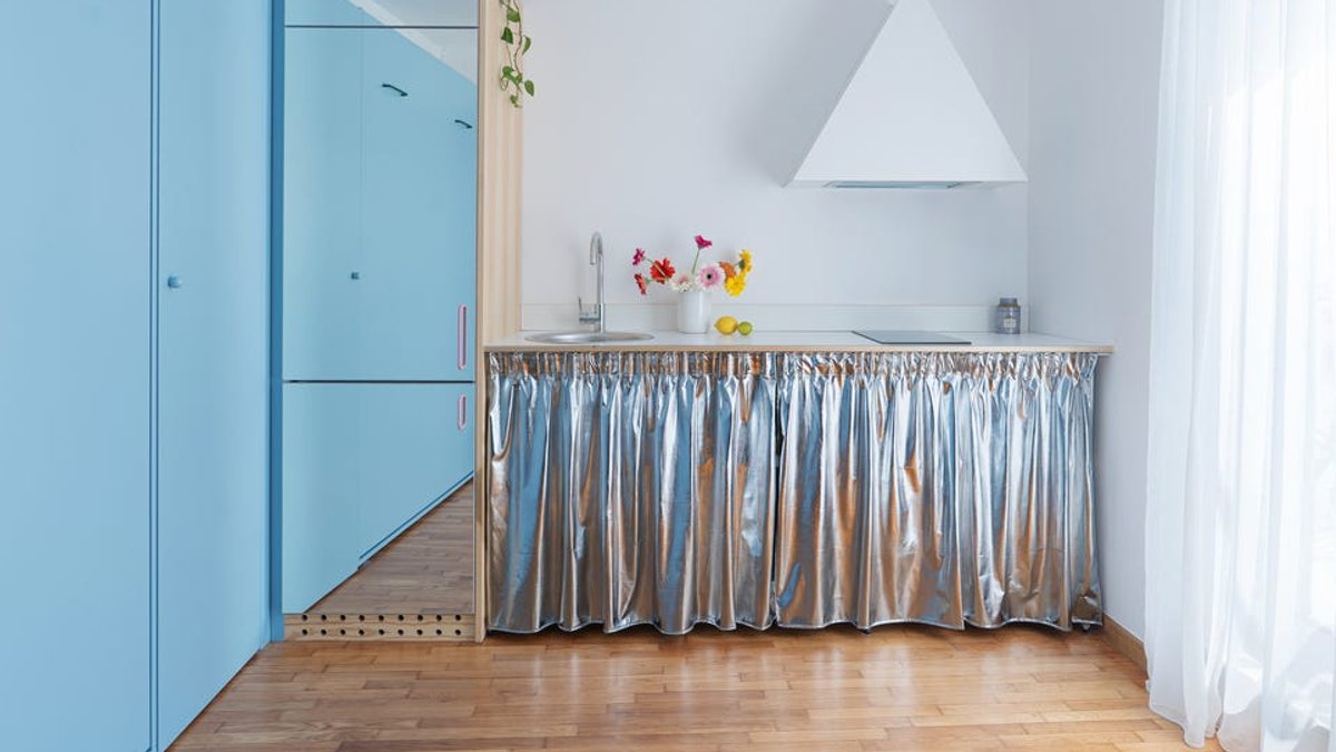 Kitchen Sink Skirt Makes a Modern Comeback - kitchen sink skirt