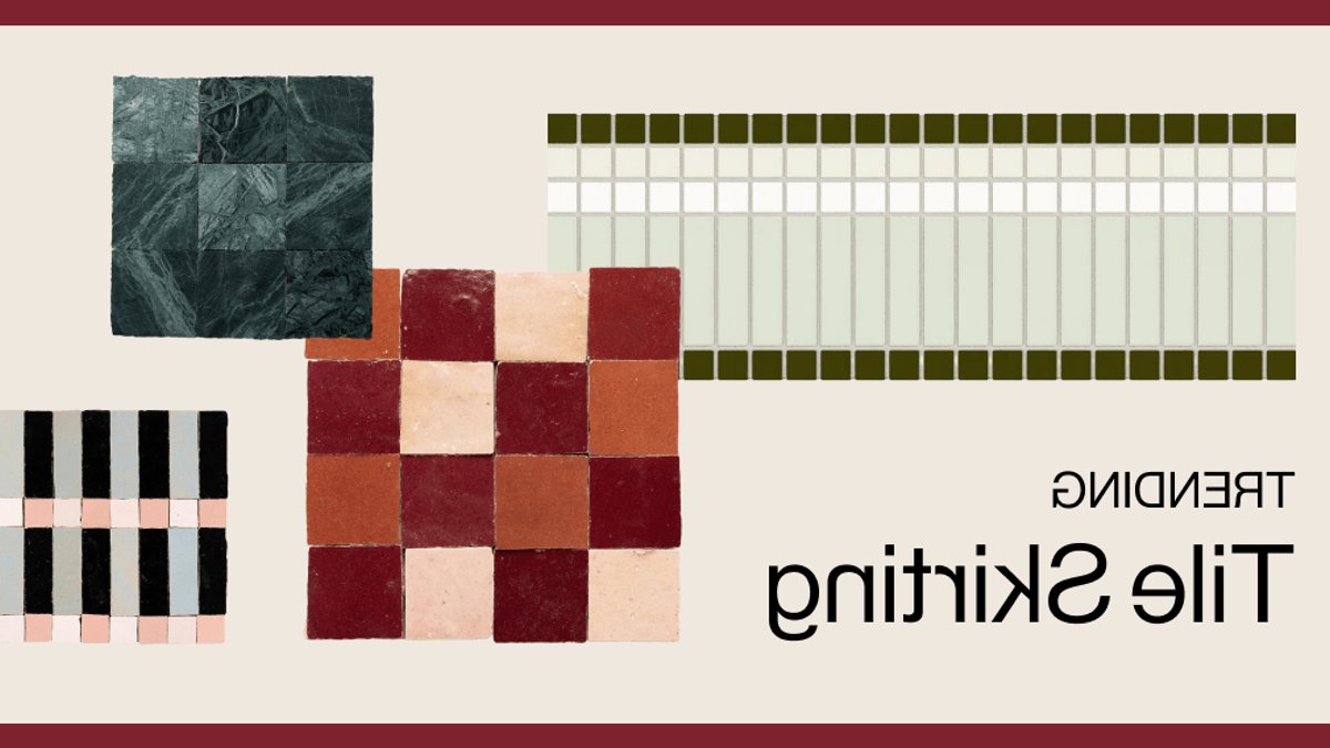Tile baseboards trend in modern bathrooms Tile baseboards trend in modern bathrooms - tile baseboards