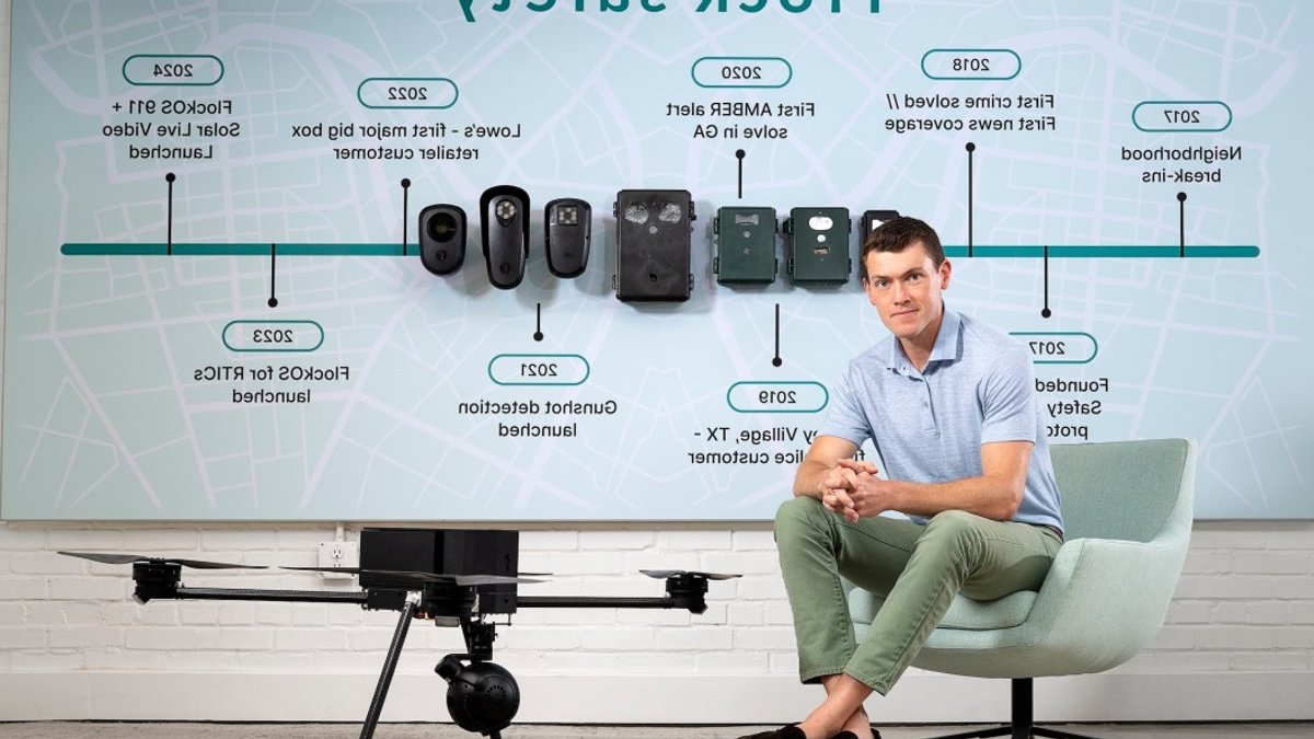 Flock CEO says cameras don’t breach constitution - license plate cameras