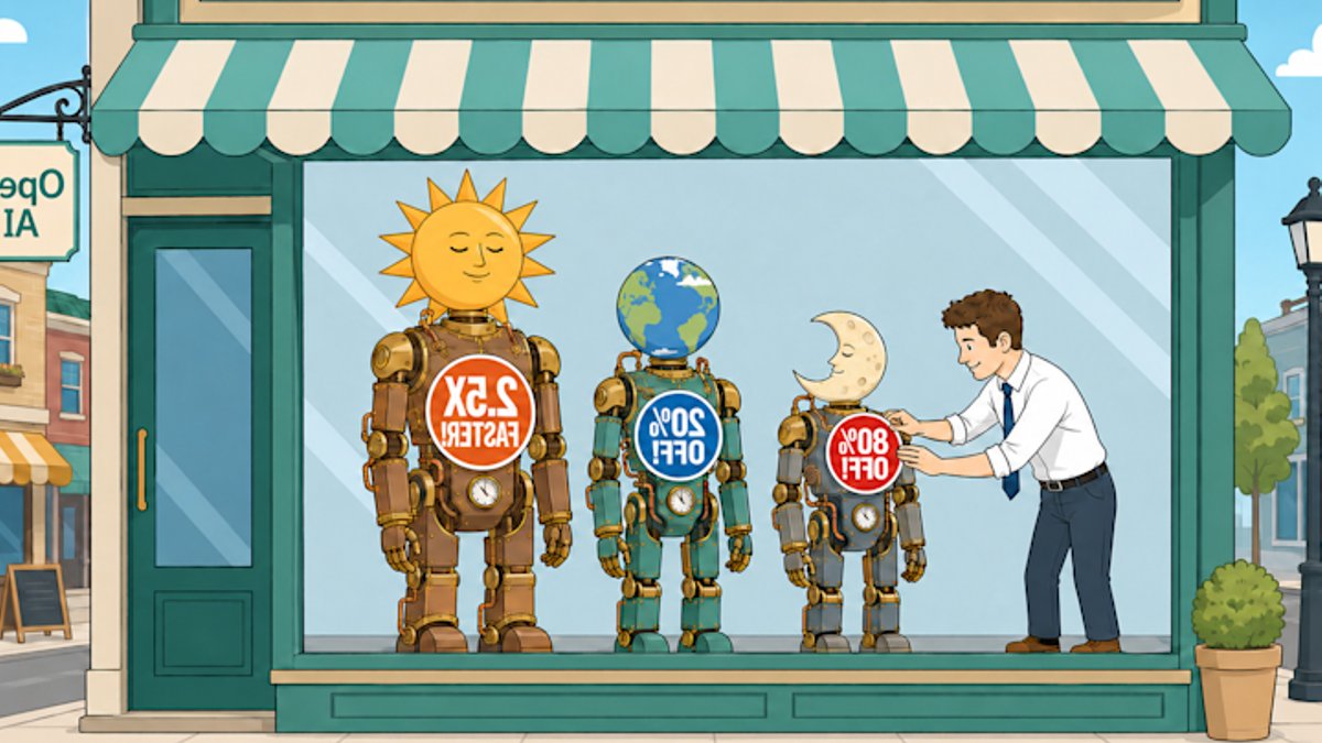 OpenAI slashes GPT-5.6 Luna prices by 80% in AI price war OpenAI slashes GPT-5.6 Luna prices by 80% in AI price war - gpt-5.6-luna