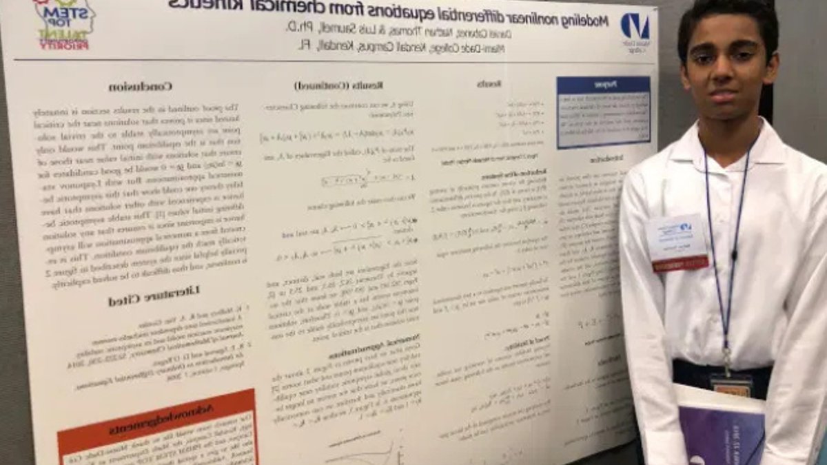 American teen becomes youngest male professor Guinness record - youngest male professor