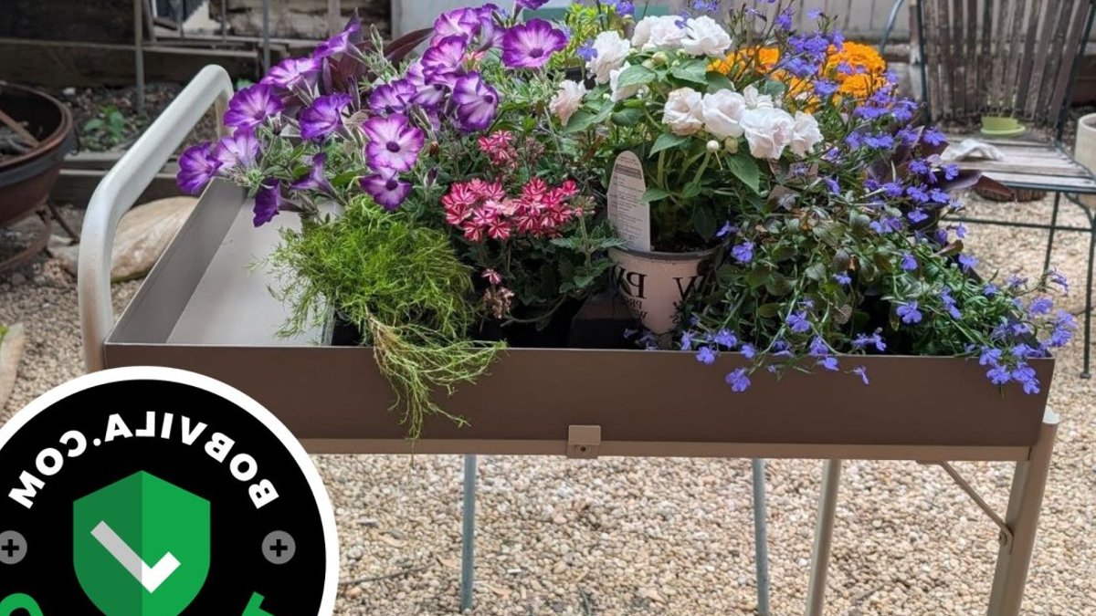 Vego Potting Cart Helps Gardeners Vego Potting Cart Helps Gardeners - potting cart