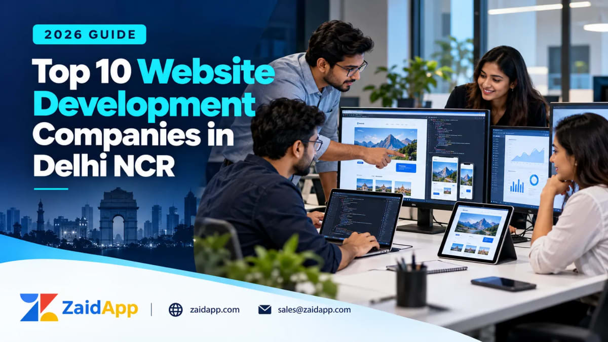 Top 10 Website Development Companies in Delhi NCR (2026)