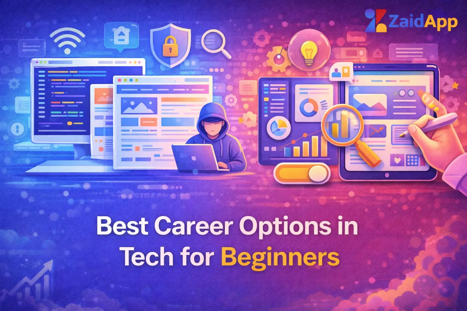 Best Career Options in Tech for Beginners Best Career Options in Tech for Beginners