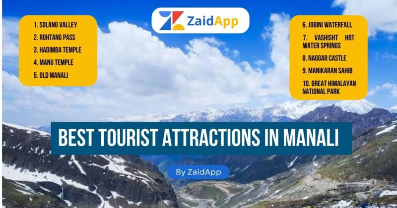 Best Tourist Attractions in Manali
