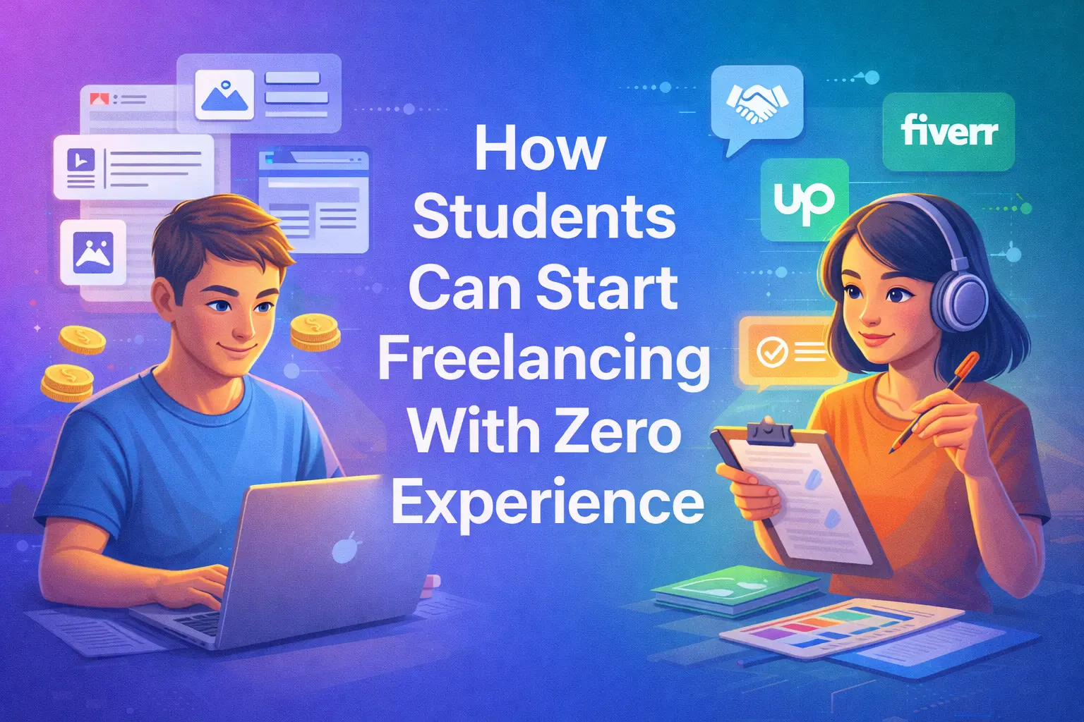 How Students Can Start Freelancing With Zero Experience