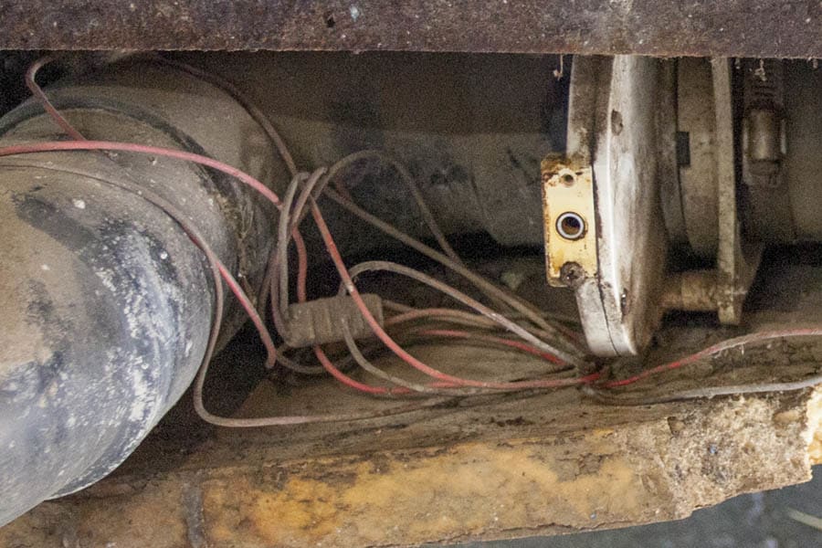 airstream holding tank removal