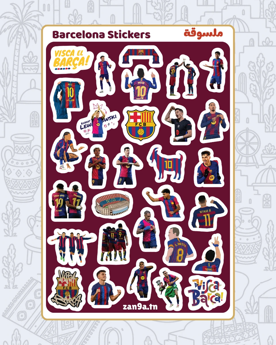 Barcelona Stickers