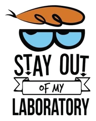 ستيكر Dexter's Laboratory STK-2206