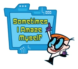 ستيكر Dexter's Laboratory STK-2212