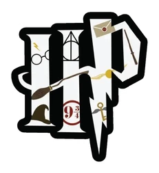 Sticker HP Logo Easter Eggs STK-104